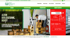 Desktop Screenshot of elelmiszerbank.hu