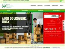 Tablet Screenshot of elelmiszerbank.hu